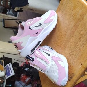 Nike Air Max Pink and White Shoes